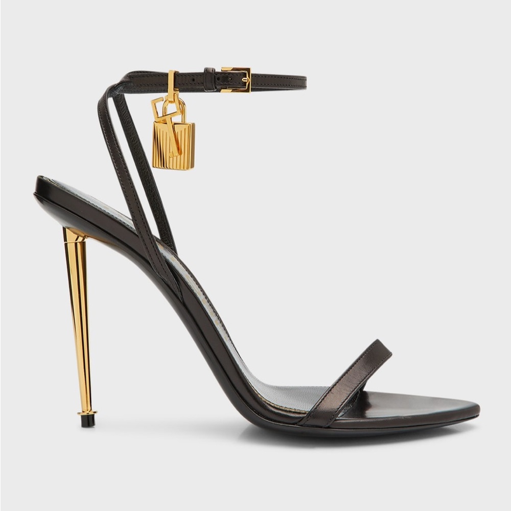Tom Ford Lock Stiletto Sandals